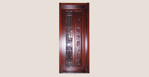 宝坻卧室门选红木门中式风格还是白色好